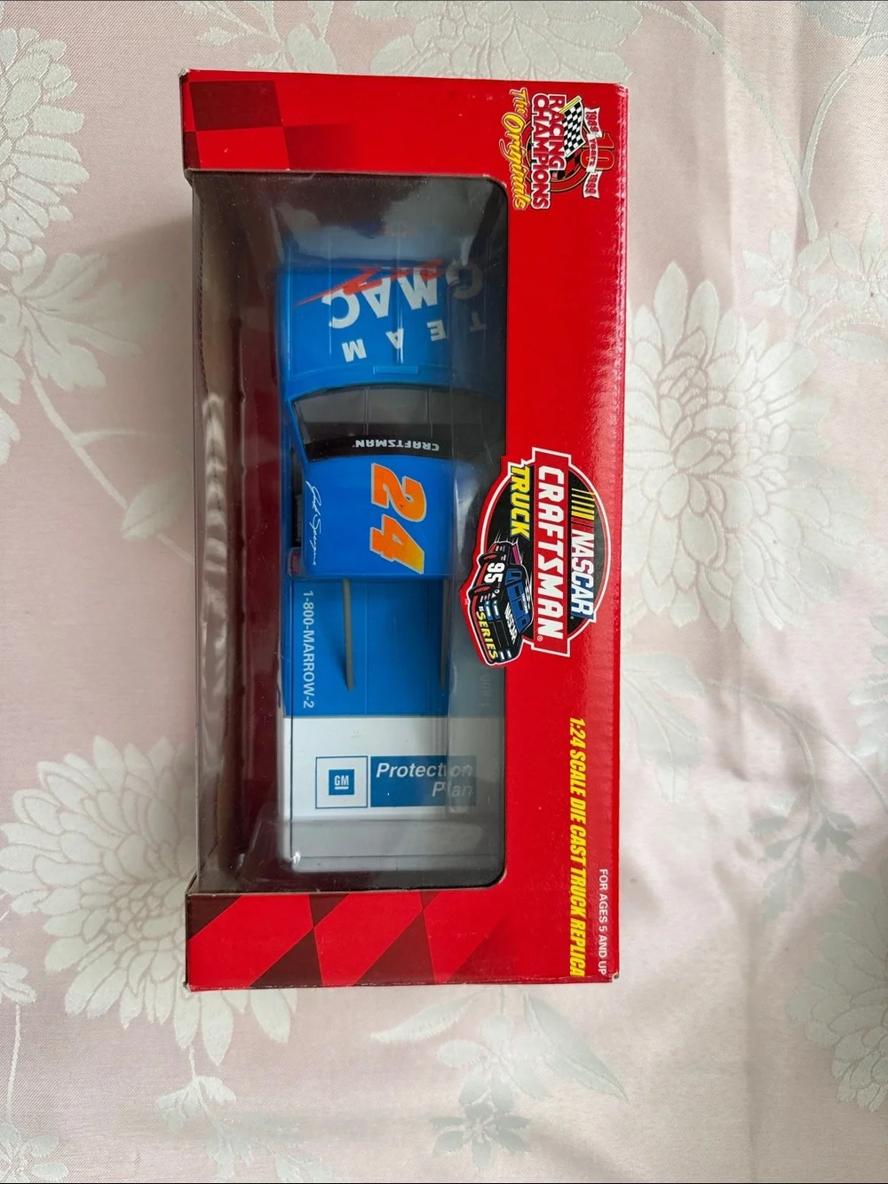 Craftsman NASCAR Team GMAC Truck Toy - Blue and Red